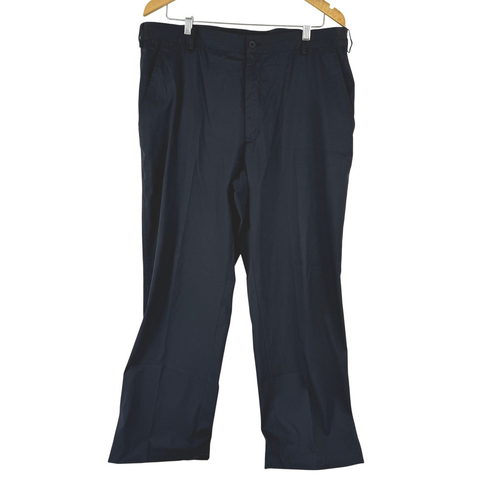 Nike Golf Mens Black Dri-FIT Stretch Flat Front Chino Pants 36x30 319685-010